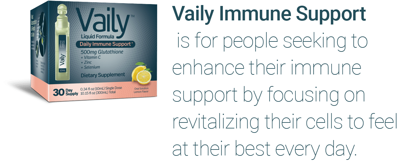 Vaily Immune Support Pack Shot with description